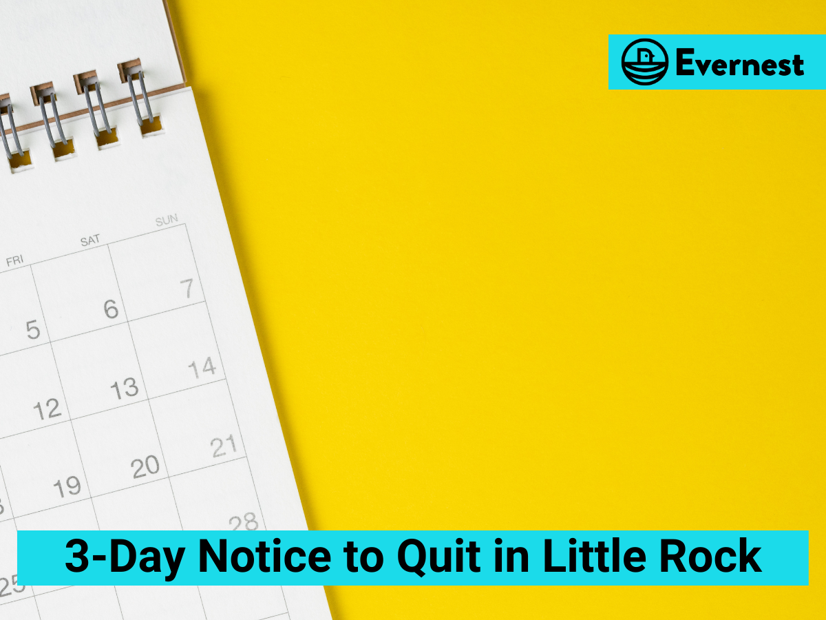 Understanding the 3-Day Notice to Quit in Little Rock